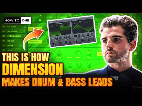 Crunchy Melodic DNB Leads like Dimension - Desire - Melodic Drum & Bass Tutorial