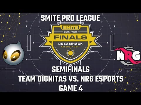 SMITE Pro League Summer Finals 2017: Semifinals - Team Dignitas vs. NRG Esports (Game 4)