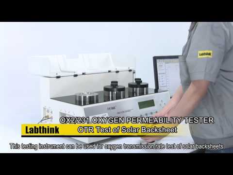 ISO 15105-2 Oxygen Transmission Rate (OTR) Testing System - Labthink