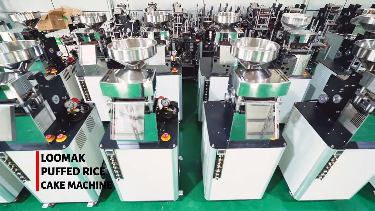 Puffed Rice Cake Machine