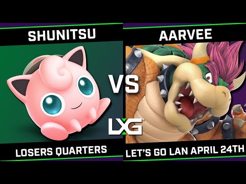 Shunitsu (Jigglypuff) vs Aarvee (Bowser) - LXG Let's Go LAN April 24th