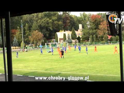 29.09.2012 skrót meczu Lech Rypin -Chrobry Głogów