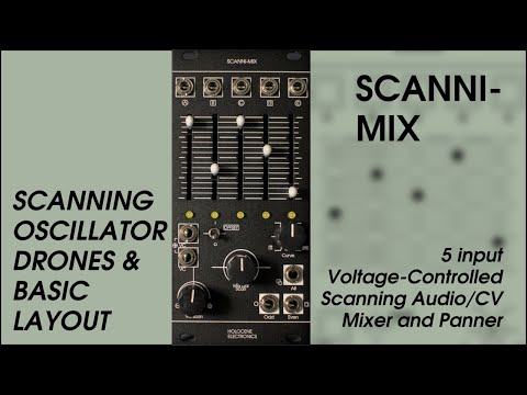 SCANNI-MIX Scanning Drones & Basics