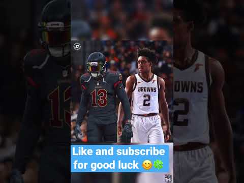 If The NBA And NFL Switched Jerseys (Part 2) #shorts