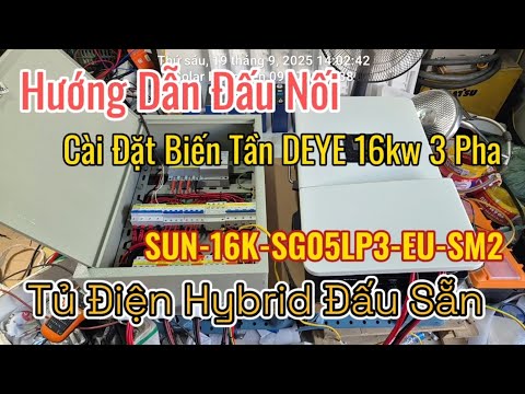 Deye SUN-16K-SG05LP3-EU-SM2 — відео про модель
