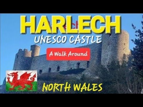 HARLECH ~ UNESCO Castle and  SSSI Beach on WALES COAST PATH. Learn Welsh + Welsh  History With Anna