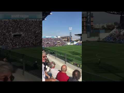 Man Parachutes Right Into The Middle Of A Soccer Game In Italy