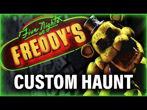 I Made My Own Five Nights At Freddy's Haunted Maze!
