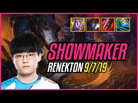 SHOWMAKER - RENEKTON - EUW CHALLENGER - PATCH 11.9