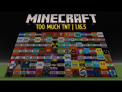 Minecraft: Too Much TNT Mod | 1.16.5 (100+ TNTs)