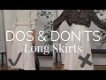 Dos Don Ts Of Longer Skirts