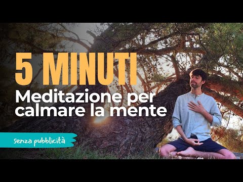 5 Minuti di Meditazione Guidata e Semplice per Trovare Calma e Dormire Meglio