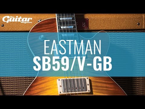 Eastman SB59/v Goldburst 2019 - stunning top image 15