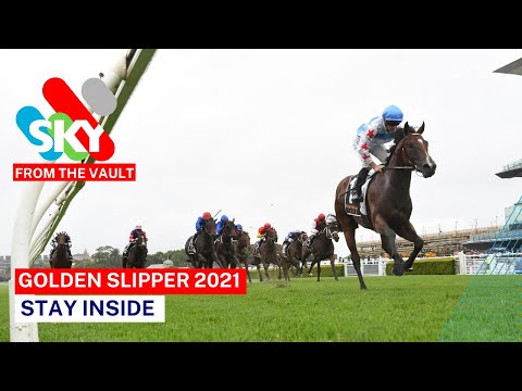 Stay Inside wins the 2021 Golden Slipper