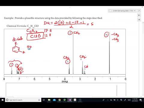 Organic Chemistry - How to Solve NMR Problems