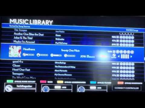 All of my Rock Band 4 dlc songs (August 30, 2024)