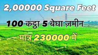 Only 2.3 lakh 5 बेघा agricultural Land sale  Muzaffarpur | Jamin bikri ka hai | 5 बेघा खेत बिकाओ है