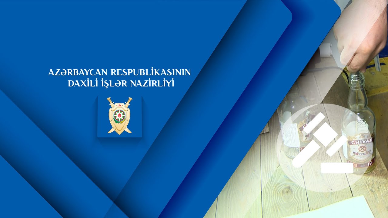 Saxta spirtli içki hazırlayanlar saxlanıldı VİDEO