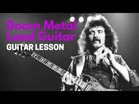 Doom Metal Lead Guitar Lesson - Learn to Solo with the Minor Pentatonic / Blues Scale