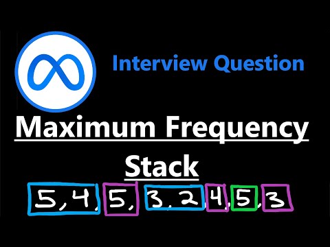 Maximum Frequency Stack - Leetcode 895 - Python