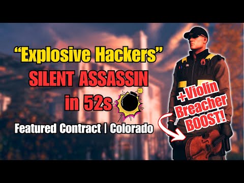 Hitman 3: Explosive Hackers - Featured Contract in 52s! SA!