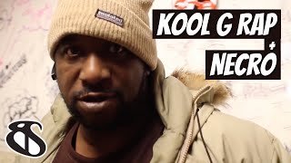 Necro & Kool G Rap on The Godfathers album | Hip Hop Interview - New York City | TheBeeShine