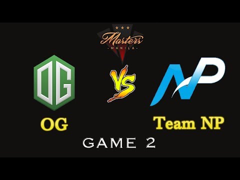 [Manila Masters] OG vs Team NP Game 2 Highlights
