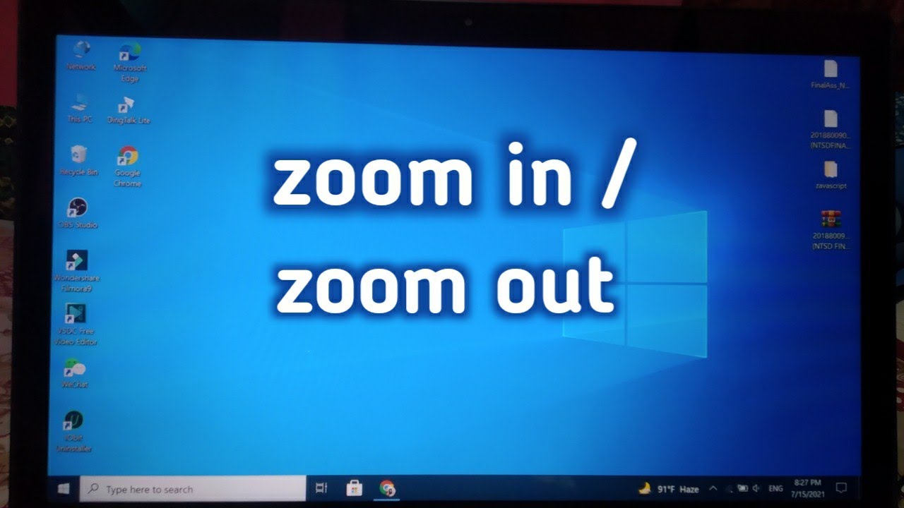 How to reset the zoom on a Lenovo laptop? – CrossPointe