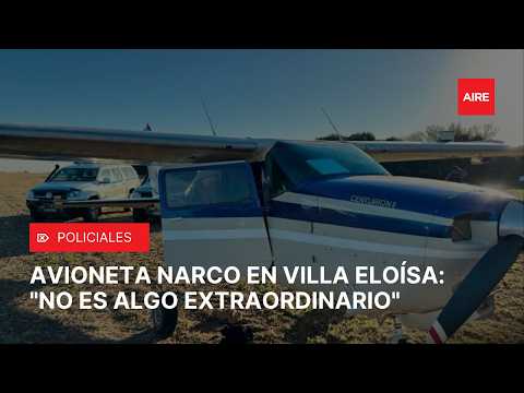 Avioneta NARCO en Villa Eloísa: "NO es algo EXTRAORDINARIO"😮, dijo el presidente comunal 👈🏻