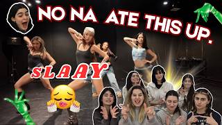 Download lagu NO NA - 'SIZZLE' (Dance Practice) REACTION⚡️Dance Cover Group reacts to NO NA  mp3