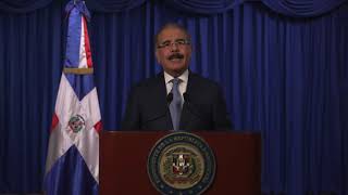 Danilo Medina habla al pueblo Dominicano Ante el Coronavirus,