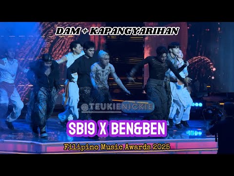 [4K] SB19 - DAM + SB19, BEN & BEN - KAPANGYARIHAN AT FILIPINO MUSIC AWARDS 
