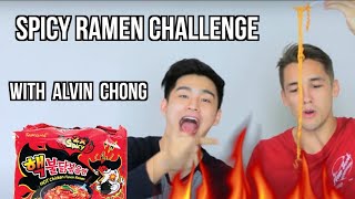 Download lagu EATING THE SPICIEST RAMEN WITH ALVIN CHONG! mp3