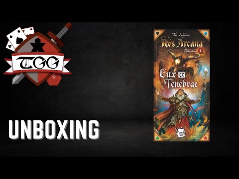 Res Arcana: Lux et Tenebrae Expansion Unboxing