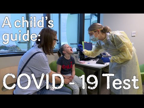 A child's guide to hospital: COVID-19 Test