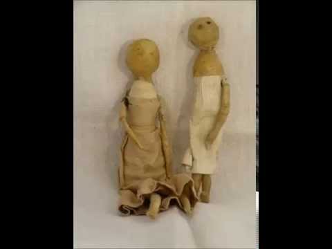 In Gowan Ring - Two Wax Dolls
