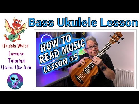Reading Music On Bass Ukulele - Lesson 5