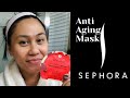 Get Rid of Eye Wrinkles with Sephora’s Anti Aging Pomegranate Eye Mask #shorts