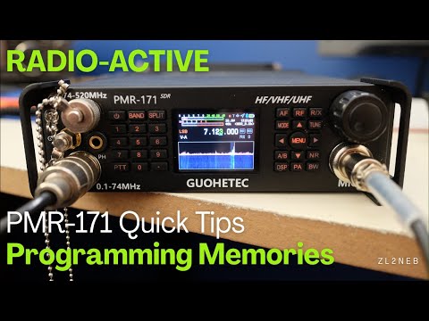 PMR-171 Kurztipps, Programmierung von Speichern