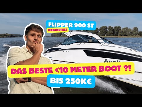 Sportwagen fürs Wasser?! Flipper 900 ST Review - 450 PS, Cabrio & pure Freiheit!