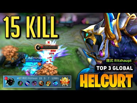 Helcurt Best Build 2023 [ Helcurt Top Global Gameplay ] By 精武 Ritzhaupt  - Mobile Legends