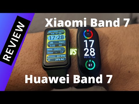 Huawei Band 7 vs. Xiaomi Band 7: Welches Band überzeugt? (Review)