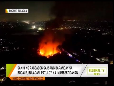 Regional TV News: Pagsabog