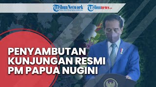 Jokowi Sambut Kunjungan Resmi Perdana Menteri Papua Nugini di Istana Bogor