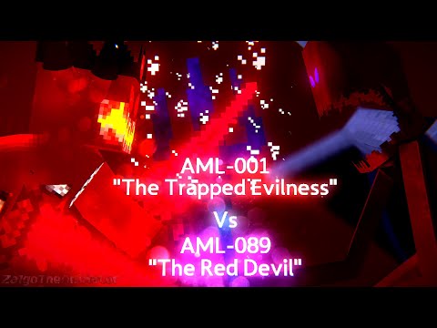 AML-001 "The Trapped Evilness" Vs AML-089 "The Red Devil" | Minecraft Animation