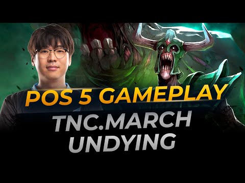 TNC.March Undying Hard Support | Full Gameplay Dota 2 Replay