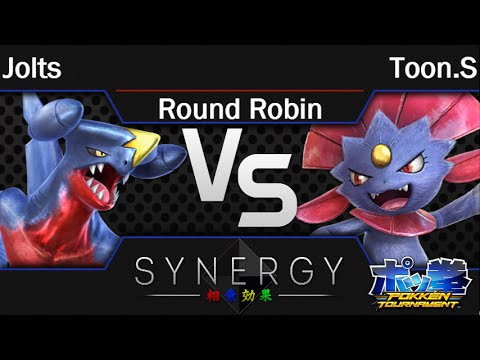 Synergy 6 - Primal | Jolts (Garchomp) vs Toon.S (Weavile) Round Robin - Pokkén
