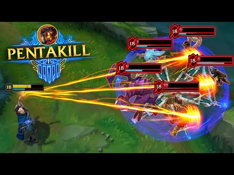 When your pentakill instantly wins the game...