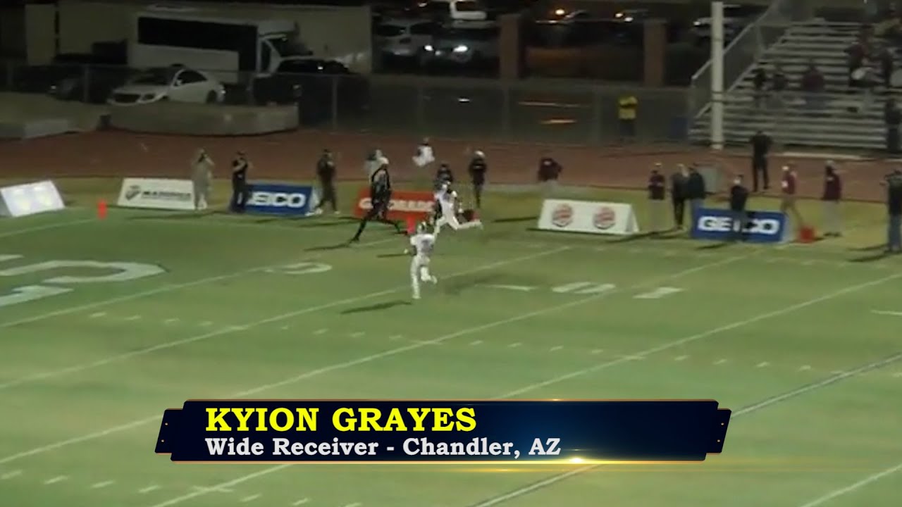Kyion Grayes of Chandler, AZ, is a Wide Receiver on the Rise in the 2022 Class