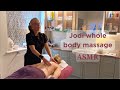 ASMR Relaxing Whole Body Aromatherapy Massage Back Abdomen Face And Scalp ‍ ️ NEW JODI VIDEO